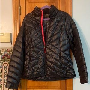 A black winter coat. Never worn!!